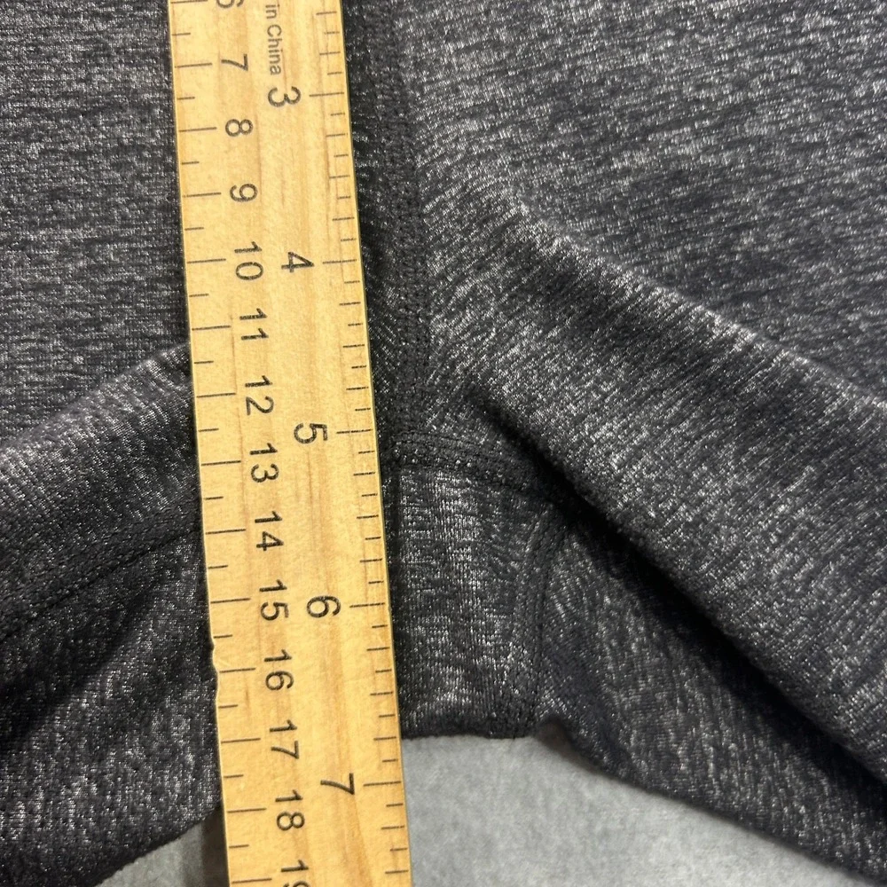 Athleta Capri Leggings Womens Small Heather Gray High Rise Yoga Athletic Pants